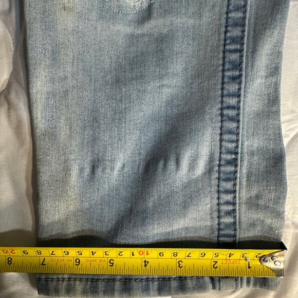 Miss Me Jeans Size 27 Inseam 23 inches Boyfriend Capri Weathered - Picture 8 of 14
